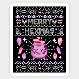 MERRY HEXMAS Magnet